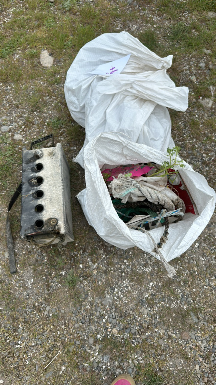 Ghost gear report — rope fragment